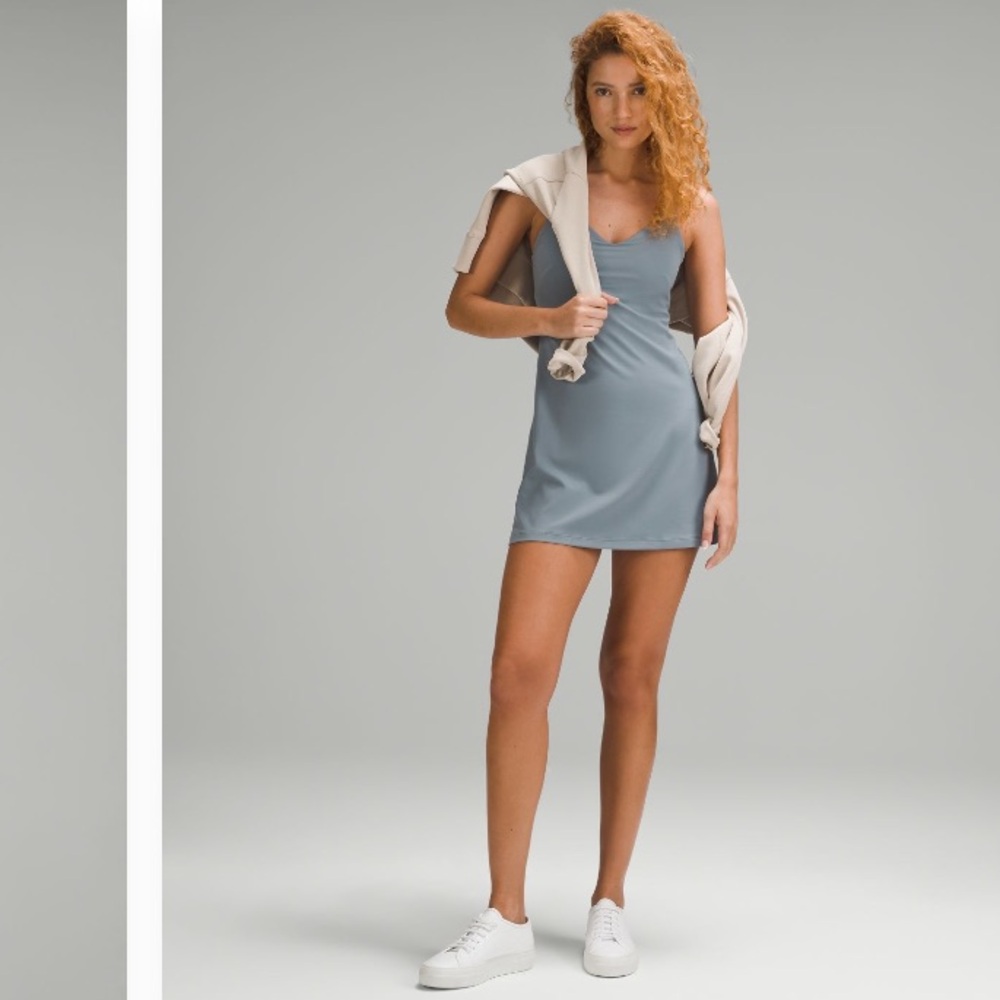 NWOT Lululemon Align Dress Size 12 Belgian Blue